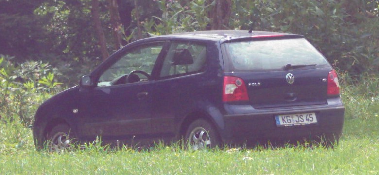 KG-JS 45, blauer VW Polo